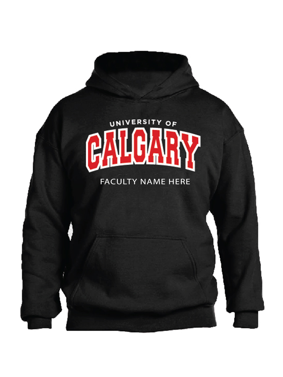 Custom Faculty Hoodie - University of Calgary Bookstore
