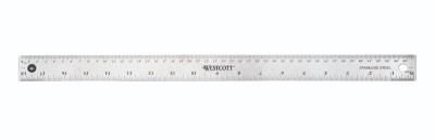 Ruler Stainless Steel 18"