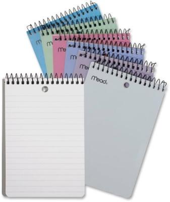 Notebook Memo Book Poly Coil 4 X 6 Asst