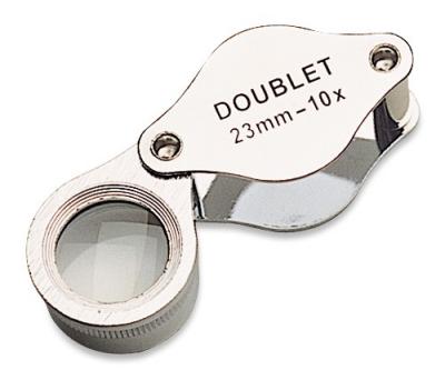 Loupe Metal 10x 23 Mm Doublet