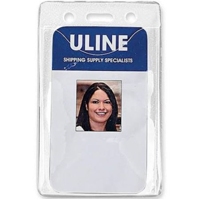 Name Badge Pre-Punched Sleeve