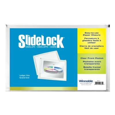 Envelope Poly Slide Lock 11x17 Clear