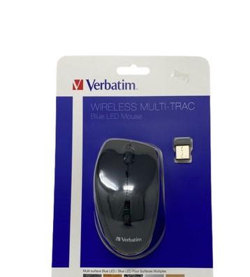 Verbatim Wireless Mouse Multitrack Black