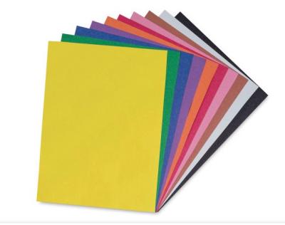 Construction Paper, 10 Assorted Colors,50 Sheets