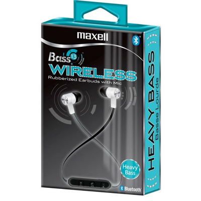 Maxell Bass 13 Headset White