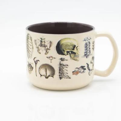 Ceramic Mug 15 Oz Skeleton