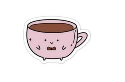 Fluffmallow Sticker Kawaii Coffee Mug