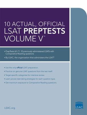10 Actual, Official Lsat Preptests Volume V: (Preptests 62-7