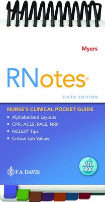 Rnotes: Nurse's Clinical Pocket Guide 6e